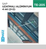 SAP UZATMALI ALÜMİNYUM 4 MT (2+2)