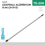 SAP UZATMALI ALÜMİNYUM 9 MT (3+3+3)