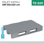 PALET KAPALI GRİ 80 CM*120 CM (DP005)