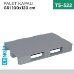 PALET KAPALI GRİ 100 CM*120 CM (DP016)