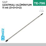 SAP UZATMALI ALÜMİNYUM 11 MT (3+3+3+2)  (TUS284)