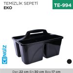 TEMİZLİK SEPETİ EKO ( 3 BÖLMELİ ) (2173)