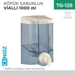 KÖPÜK SABUNLUK VİALLİ 1000 ML (F4-F4T)