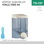 KÖPÜK SABUNLUK VİALLİ 500 ML (F2-F2T)