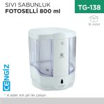 FOTOSELLİ SIVI SABUNLUK 800 ML (ZYQ80)