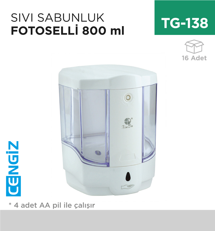 FOTOSELLİ SIVI SABUNLUK 800 ML (ZYQ80)