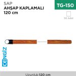 SAP AHŞAP KAPLAMALI 120 CM