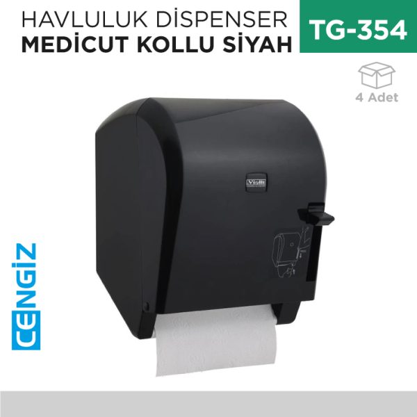 HAVLULUK DİSPENSER MEDİCUT KOLLU SİYAH (K8B)