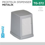 PEÇETELİK DİSPENSER M.GRİ (NP100M)