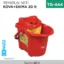 TEMİZLİK SETİ KOVA+SIKMA 20 LT (UP610)