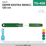 SAP DEMİR KENDİNDEN VİDALI RENKLİ 120 CM