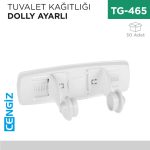 TUVALET KAĞITLIĞI DOLLY AYARLI (Y-101)(AR-348)