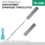TOZ PÜSKÜLÜ MİKROFİBER DİP&amp;KÖŞE TEMİZLEYİCİ (362)