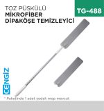 TOZ PÜSKÜLÜ MİKROFİBER DİP&amp;KÖŞE TEMİZLEYİCİ (362)