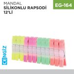 MANDAL SİLİKONLU RAPSODİ 12 Lİ
