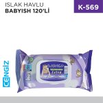 ISLAK HAVLU BABYISH 120Lİ