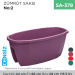 ZÜMRÜT SAKSI NO:2 (15.5 LT) (ZS 02)