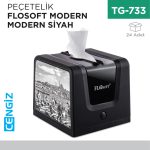 PEÇETELİK DİSPENSER MODERN SİYAH (F268)
