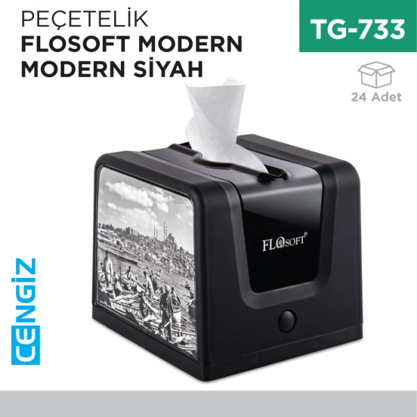 PEÇETELİK FLOSOFT MODERN SİYAH (F268)