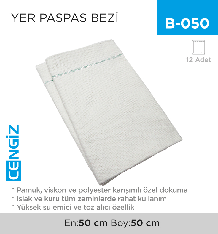 +YER PASPAS BEZİ +YER PASPAS BEZİ