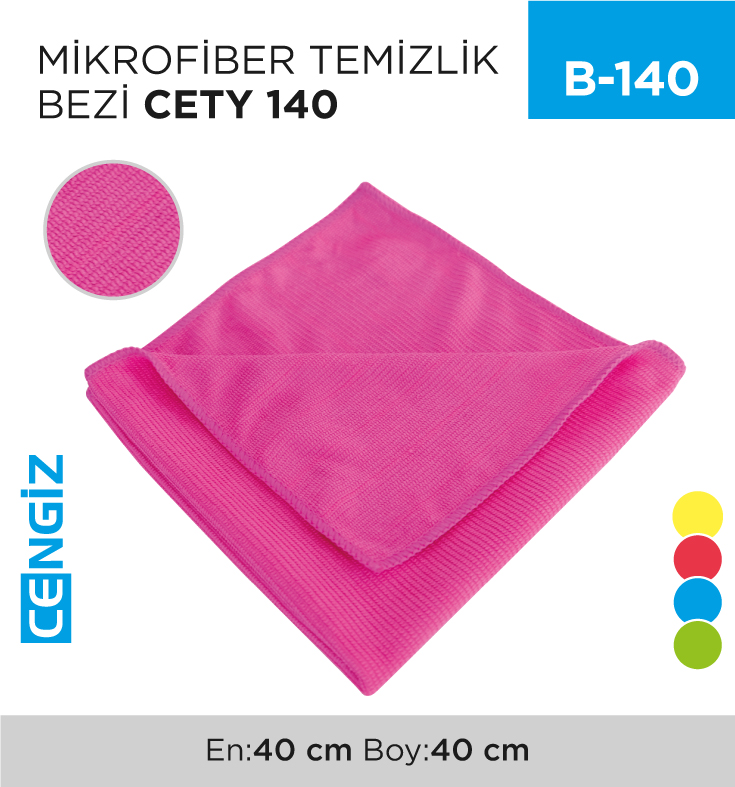 MİKROFİBER TEMİZLİK BEZİ 140 MİKROFİBER TEMİZLİK BEZİ 140