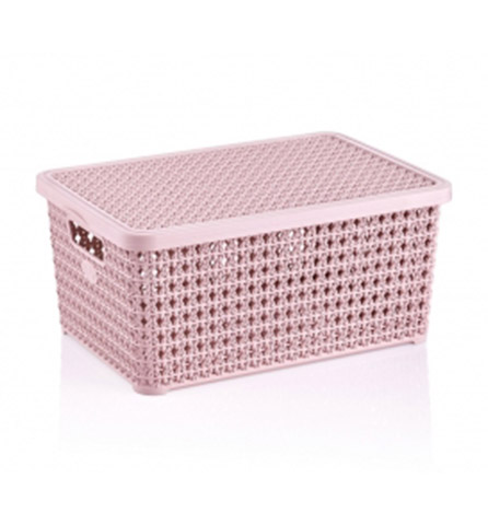 ÖRGÜ DESENLİ KUTU 10 LT.(8225) ÖRGÜ DESENLİ KUTU 10 LT.(8225)