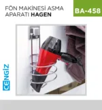 +HAGEN FÖN MAKİNESİ ASMA APARATI