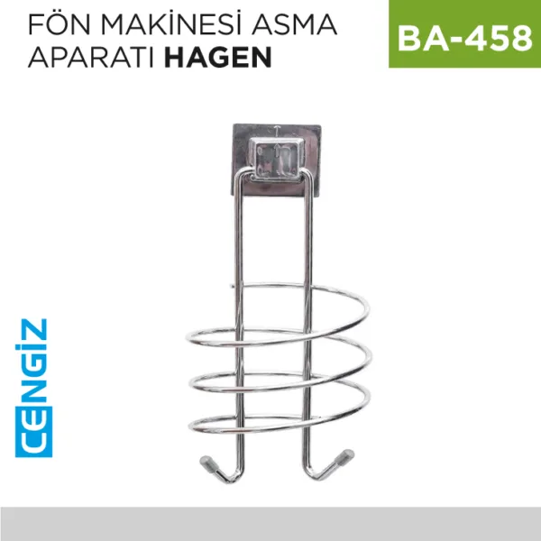 +HAGEN FÖN MAKİNESİ ASMA APARATI