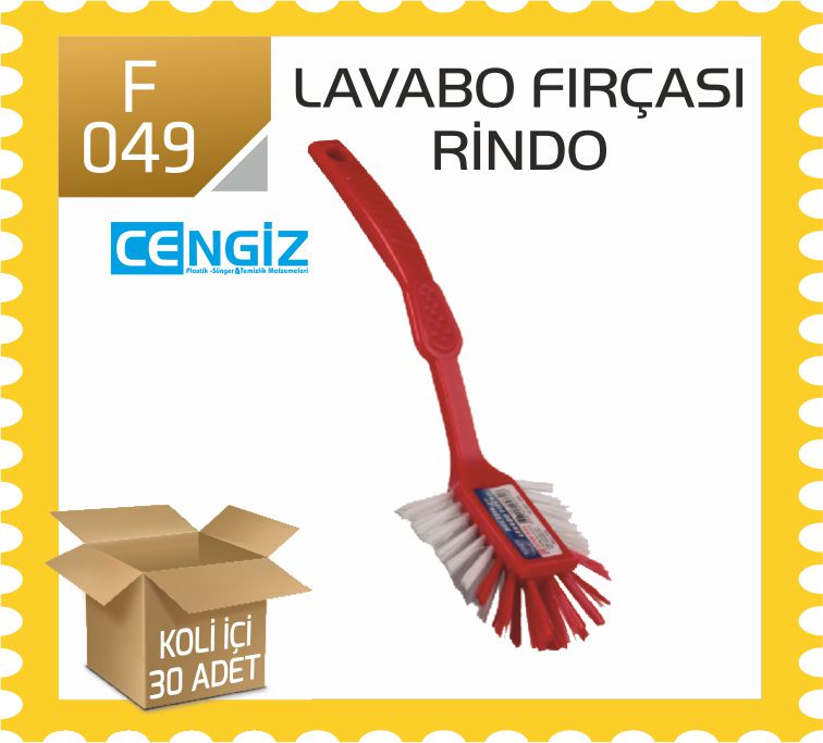 LAVABO FIRÇASI RİNDO (LF-370) LAVABO FIRÇASI RİNDO (LF-370)