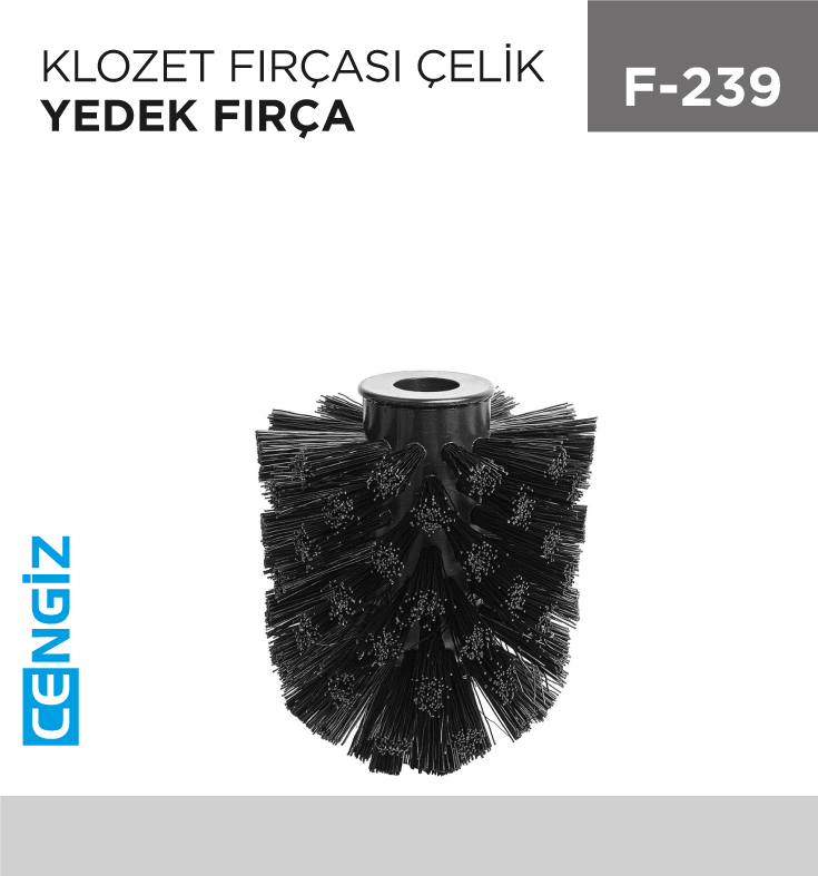 +KLOZET FIRÇA ÇELİK YEDEK FIRÇA(7911)