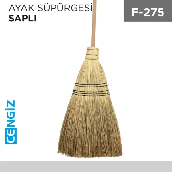 AYAK SÜPÜRGESİ SAPLI