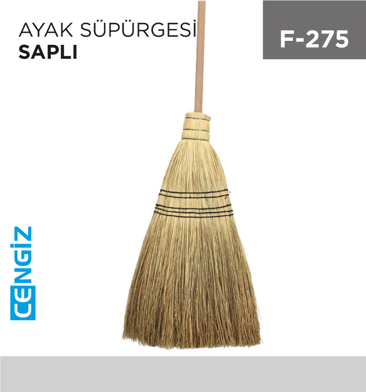 AYAK SÜPÜRGESİ SAPLI