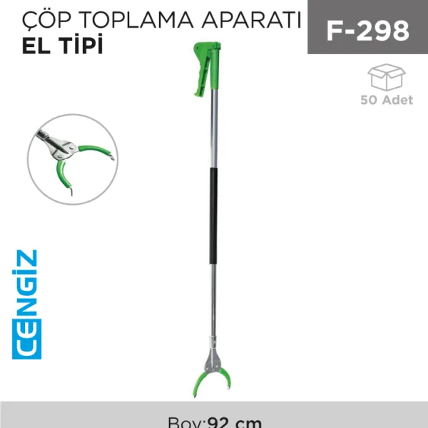 +ÇÖP TOPLAMA APARATI EL TİPİ YENGEÇ (007)