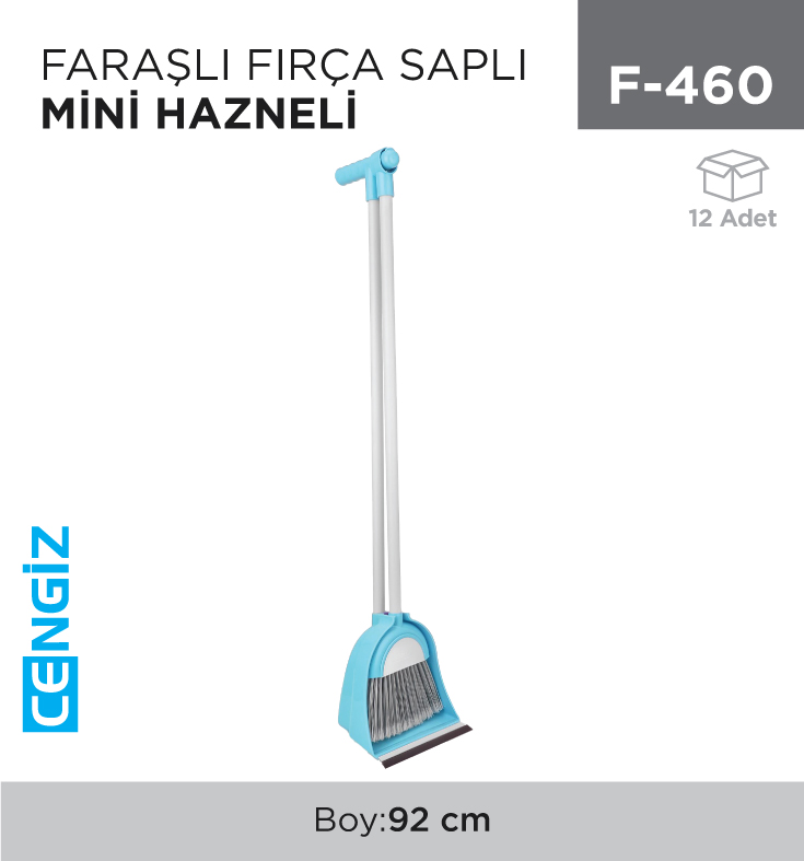 FARAŞLI FIRÇA SAPLI MİNİ HAZNELİ (F 079) FARAŞLI FIRÇA SAPLI MİNİ HAZNELİ (F 079)