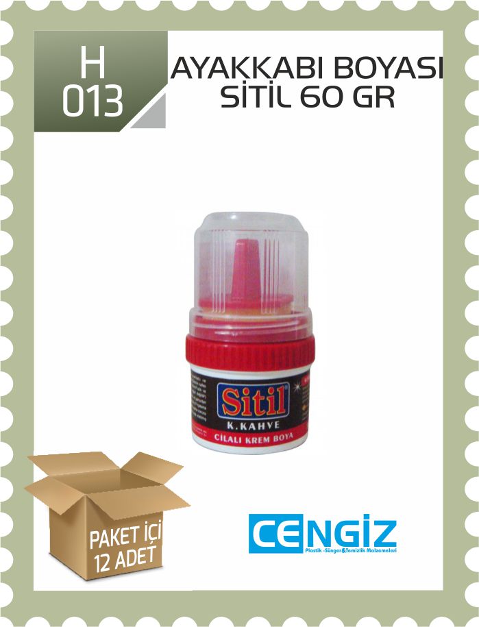 +AYAKKABI BOYASI SİTİL 60 GR +AYAKKABI BOYASI SİTİL 60 GR