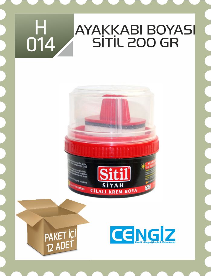 +AYAKKABI BOYASI SİTİL 200 GR +AYAKKABI BOYASI SİTİL 200 GR