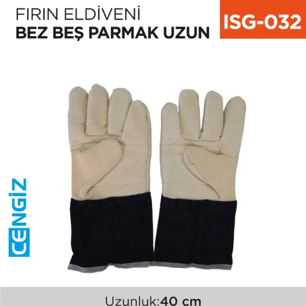 +FIRIN ELDİVENİ BEZ BEŞ PARMAK UZUN