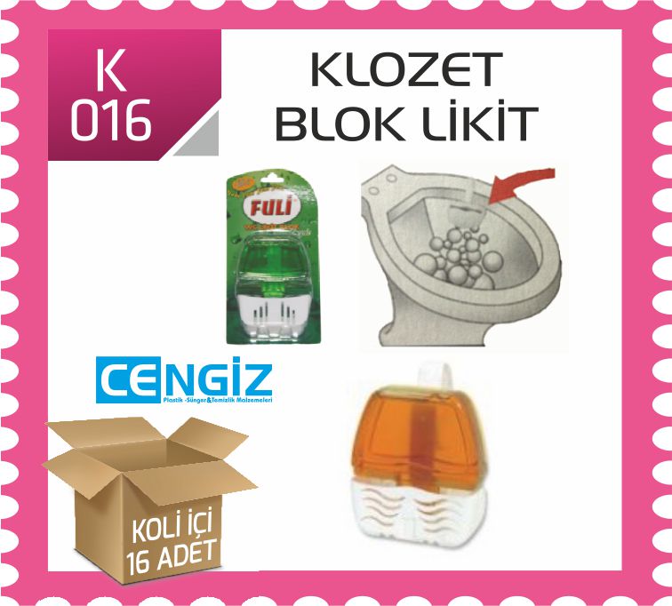 KLOZET BLOK LİKİT (627) KLOZET BLOK LİKİT (627)