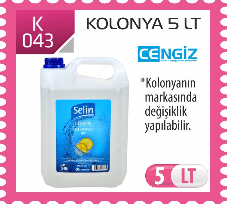 KOLONYA TARİŞ 5 KG KOLONYA TARİŞ 5 KG