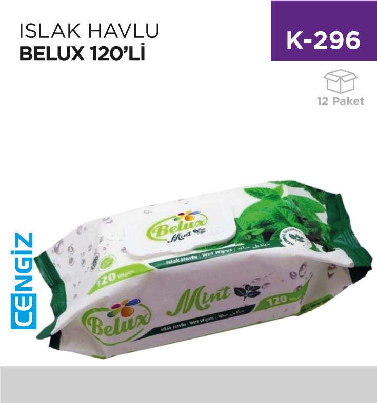 ISLAK HAVLU BELUX 120Lİ ISLAK HAVLU BELUX 120Lİ