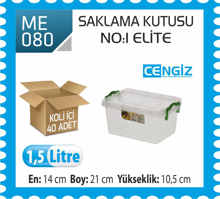 SAKLAMA KUTUSU NO:1 ELİTE 1 SAKLAMA KUTUSU NO:1 ELİTE 1