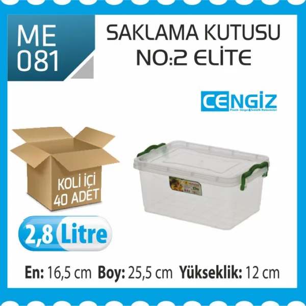 SAKLAMA KUTUSU NO:2 ELİTE 2