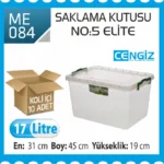SAKLAMA KUTUSU NO:5 ELİTE 17 LT (2690)