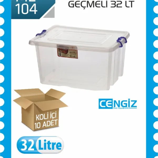 SAKLAMA KUTUSU GEÇMELİ 32 LT(2622)