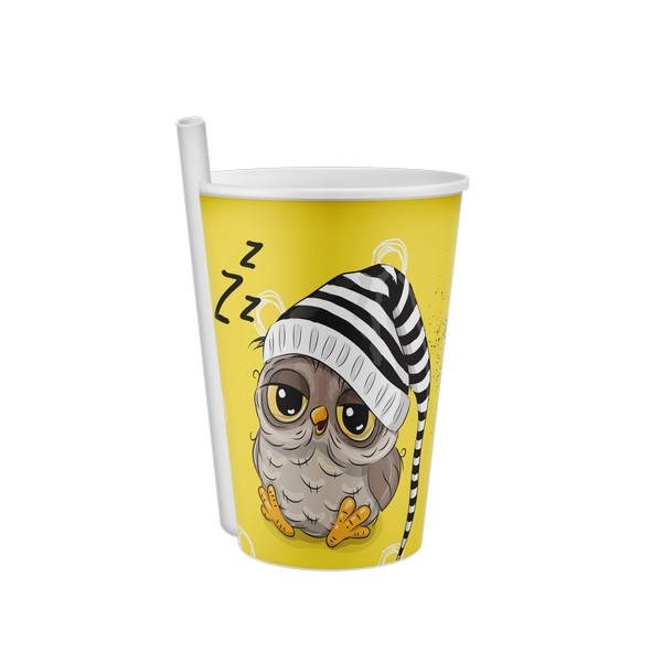 PİPETLİ BARDAK YUMMY (AP-9124) PİPETLİ BARDAK YUMMY (AP-9124)