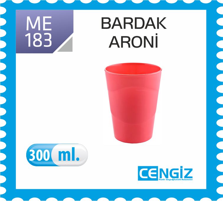 BARDAK ARONİ 300 ML (AP 9116) BARDAK ARONİ 300 ML (AP 9116)
