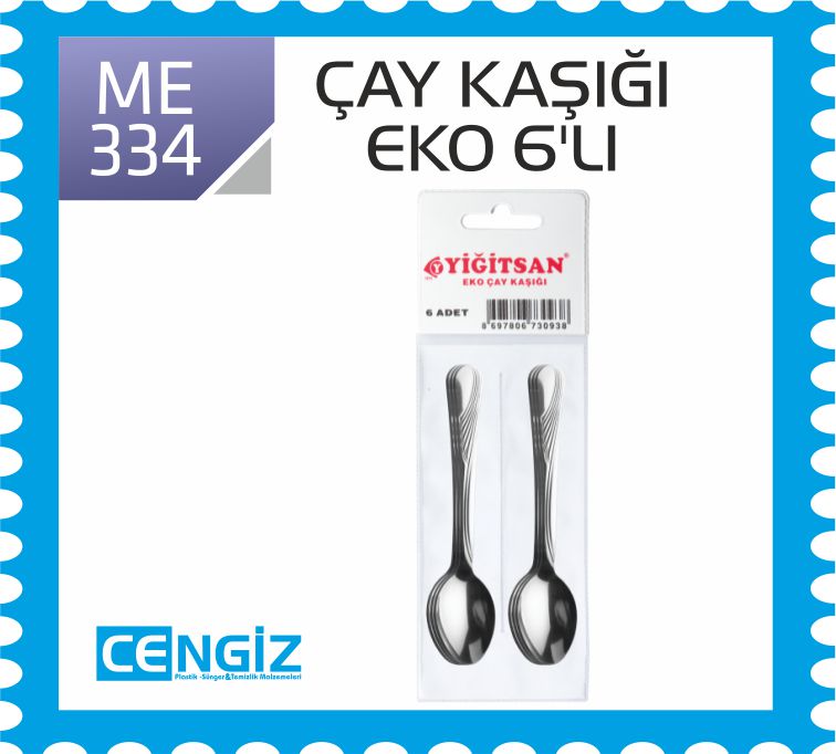ÇAY KAŞIĞI EKO 6LI ÇAY KAŞIĞI EKO 6LI