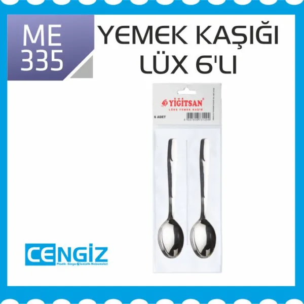 YEMEK KAŞIĞI LÜX 6 LI
