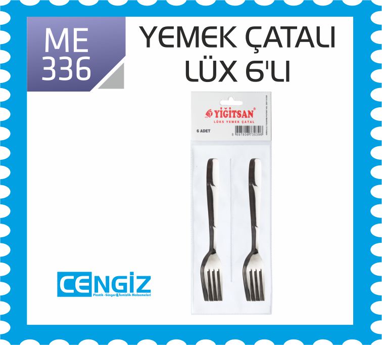 YEMEK ÇATALI LÜX 6 LI YEMEK ÇATALI LÜX 6 LI