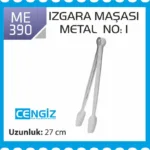 IZGARA MAŞASI METAL NO:1